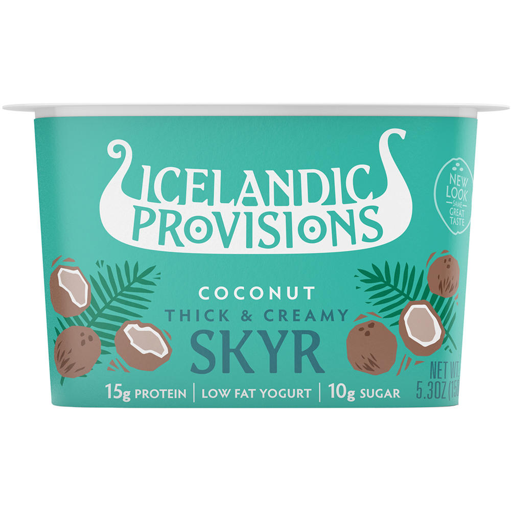 Icelandic Provisions 15g Protein Skyr - Coconut, 5.3 oz