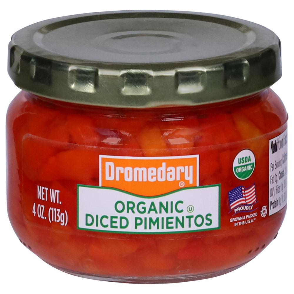 Dromedary Organic Diced Pimientos, 4 oz