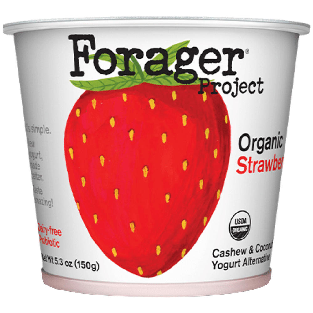Forager Project Organic Strawberry Cashew & Coconut Yogurt, 5.3 oz