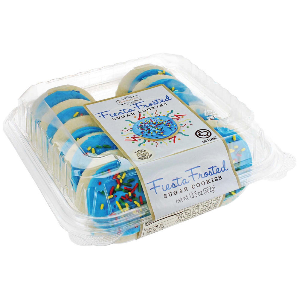 Rich's Blue Fiesta Frosted Sugar Cookies, 10 ct