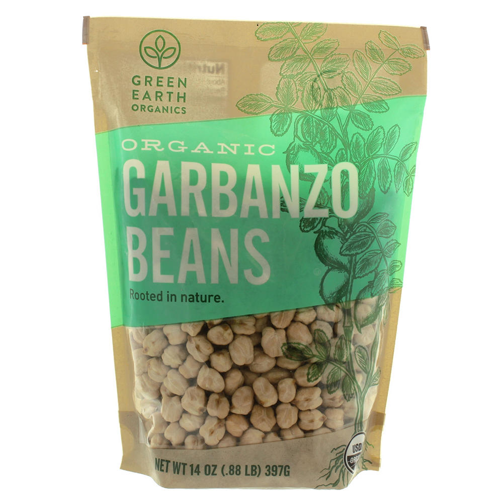 Green Earth Organics Organic Garbanzo Beans, 14 oz