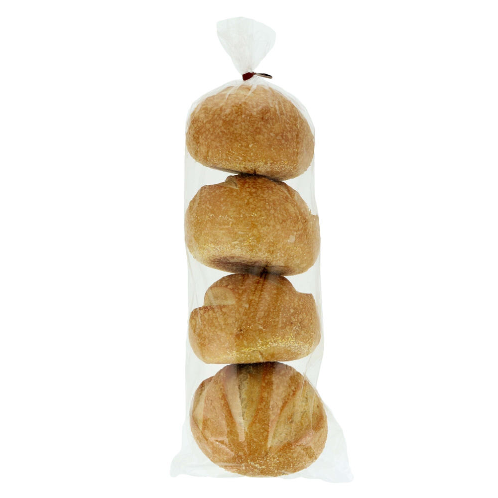 H-E-B Bakery Scratch-Made Sourdough Rolls, 4 ct