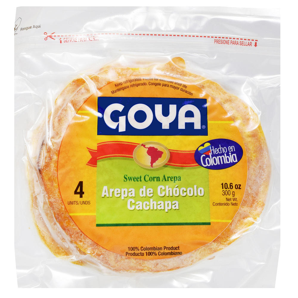 Goya Arepa de Chocolo Cachapa, 4 ct