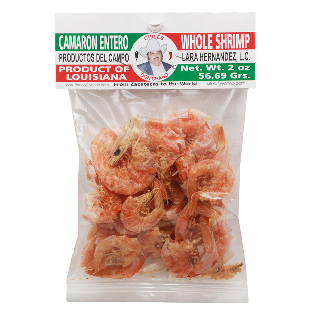 Productos Del Campo Lara Camaron Entero, 2 oz