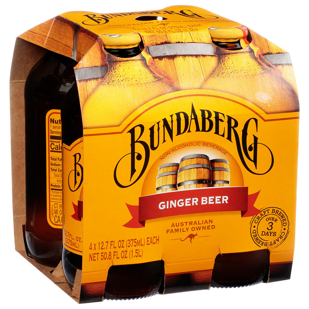 Bundaberg Ginger Beer, 4 pk