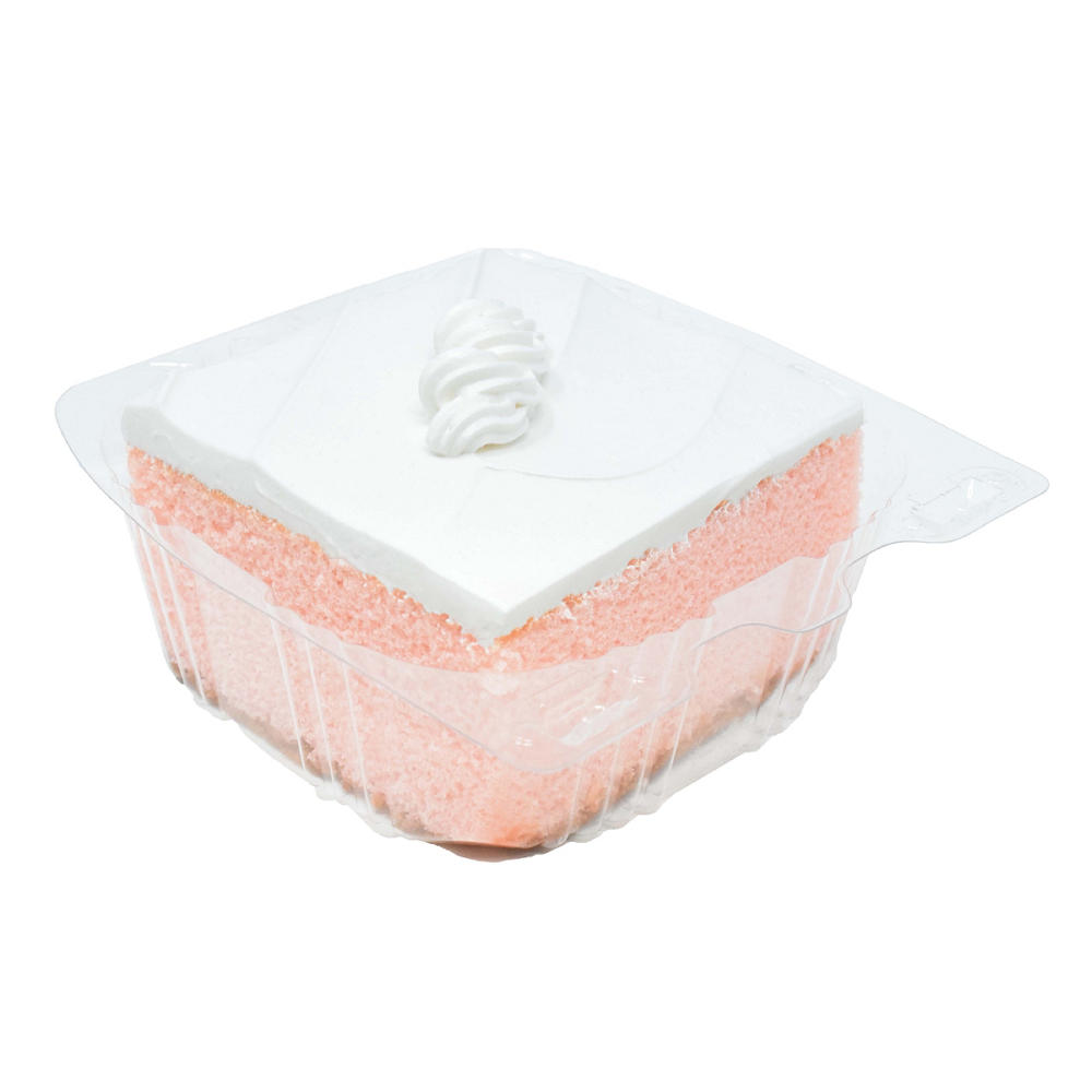 H-E-B Bakery Elite Icing Strawberry Cake Slice