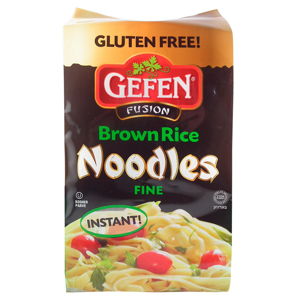 Gefen Kosher Gluten Free Fine Brown Rice Instant Noodles, 11.6 oz