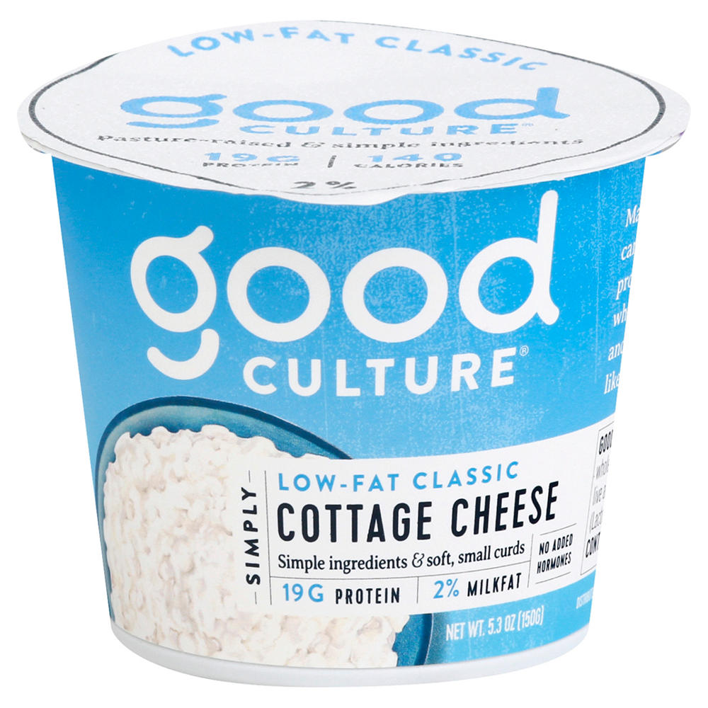 Good Culture 2% Lowfat Classic Cottage Cheese, 5.3 oz