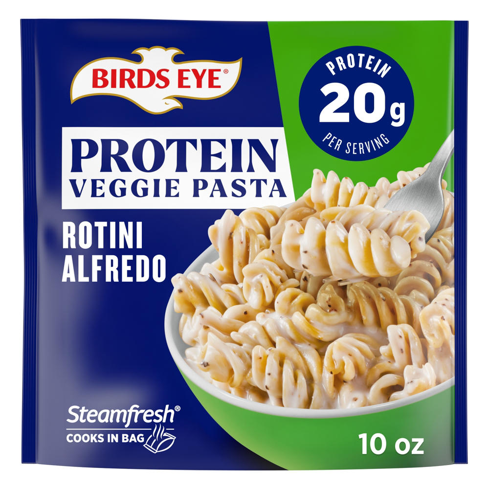 Birds Eye Rotini Alfredo 20g Protein Veggie Pasta, 10 oz