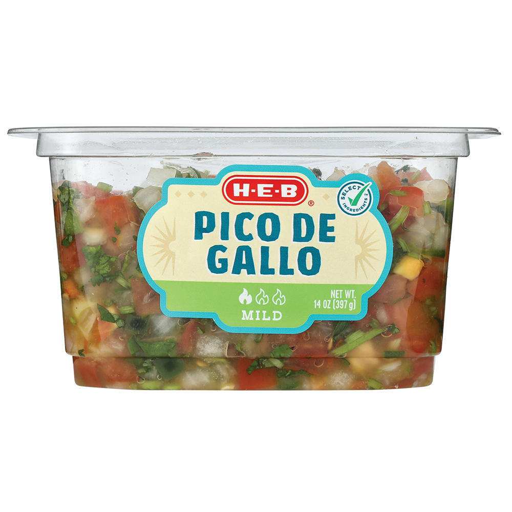 H-E-B Pico de Gallo - Mild, 14 oz
