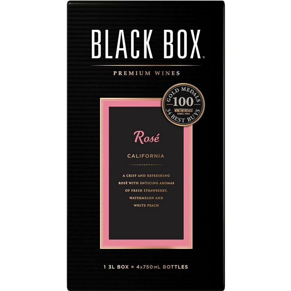 Black Box Rose California Box Wine, 3 L