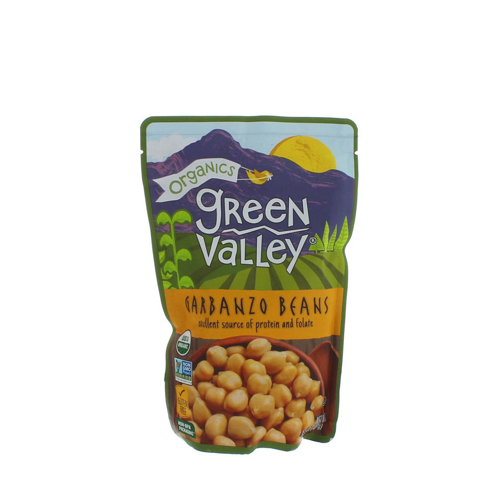 Green Valley Organics Garbanzo Beans, 15.5 oz