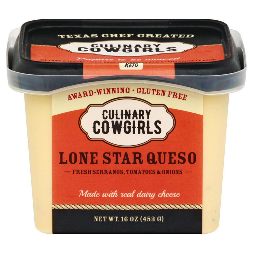 Culinary Cowgirls Lone Star Queso Dip, 16 oz