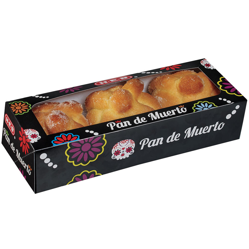 H-E-B Day of the Dead Pan de Muerto, 3 ct