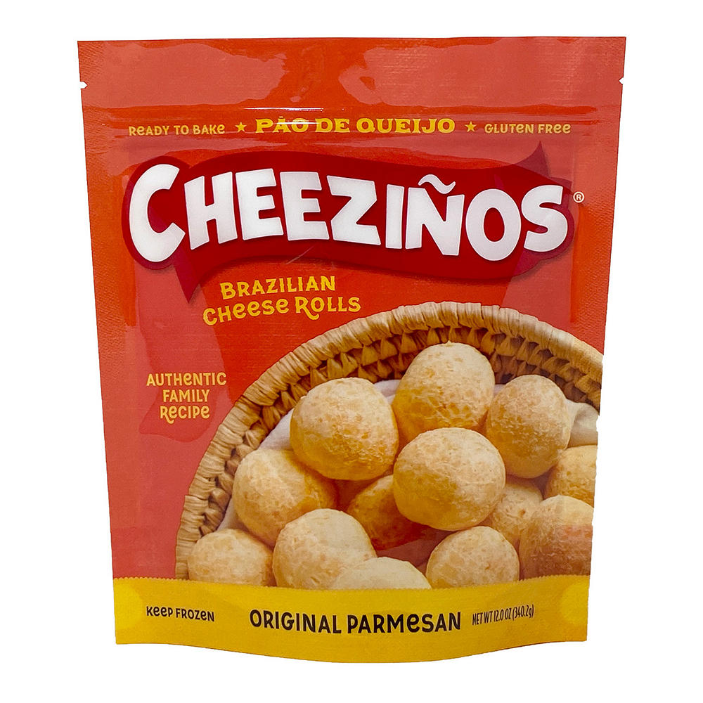 Cheeziños Frozen Brazilian Cheese Rolls - Original Parmesan, 12 oz