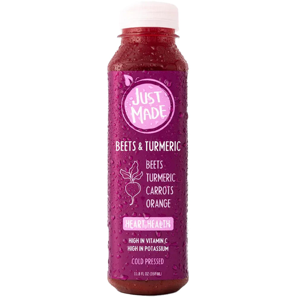 Just Made Beets & Turmeric Heart Health Cold-Pressed Juice, 11.8 fl oz