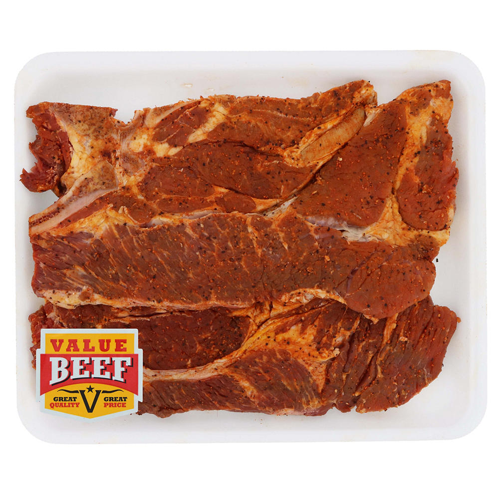 Market Bone-In Seasoned Beef Agujas - Value Pack, Avg. 5.76 lbs