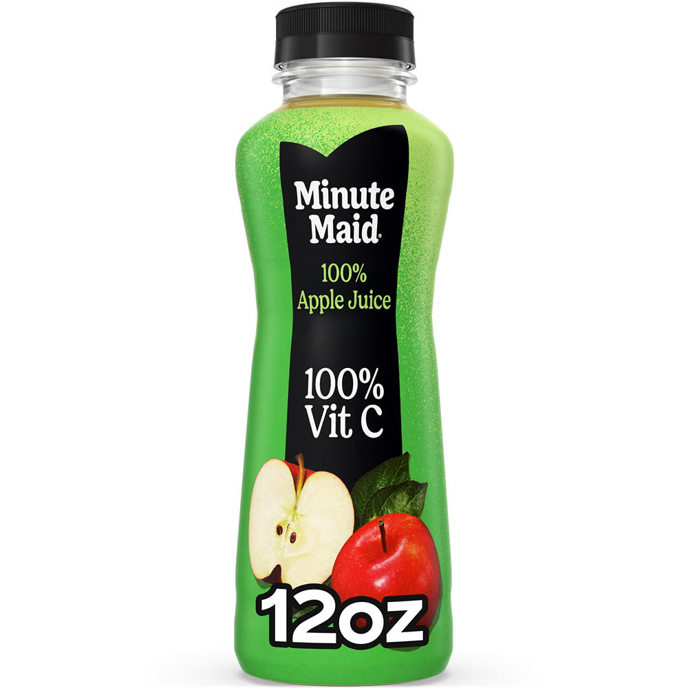 Minute Maid Apple Juice, 12 oz