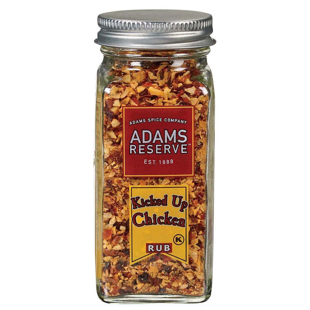 Adams Reserve Kicked-Up Chicken Rub, 2.2 oz