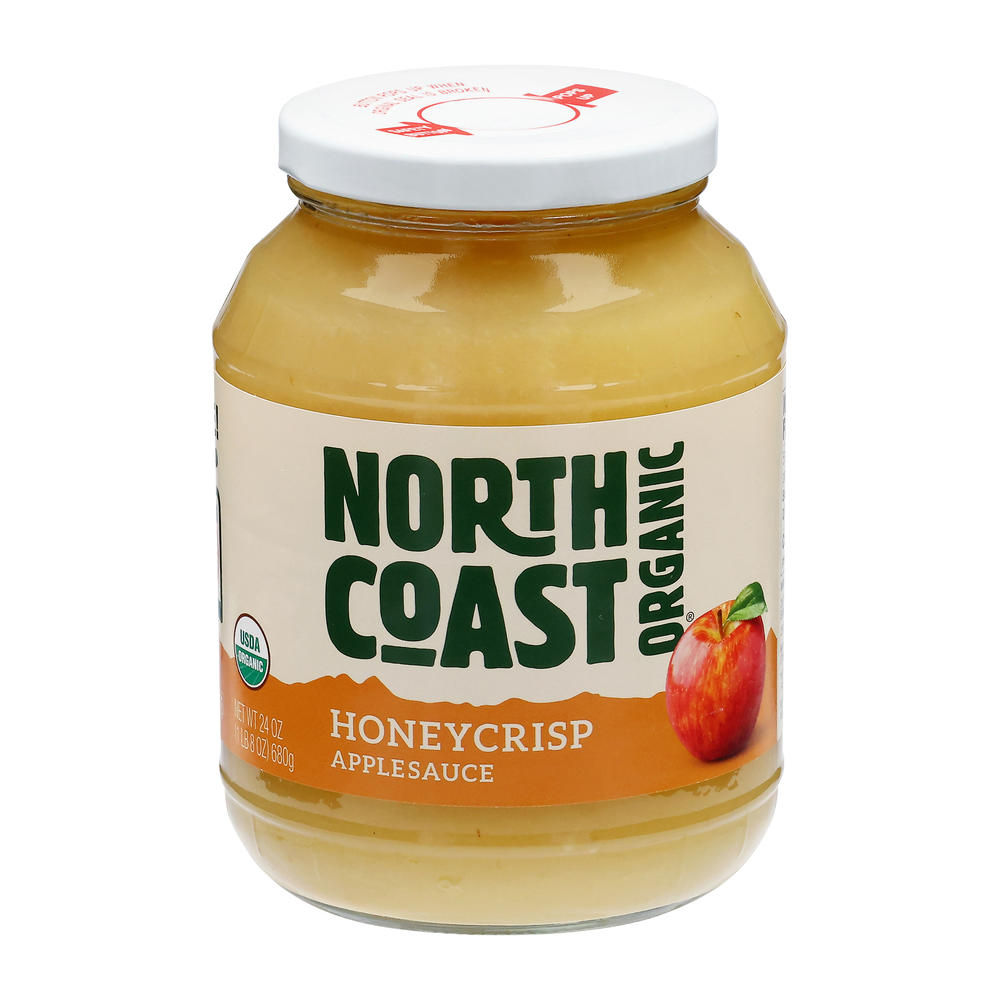 North Coast Organic Honeycrisp Applesauce, 24 oz