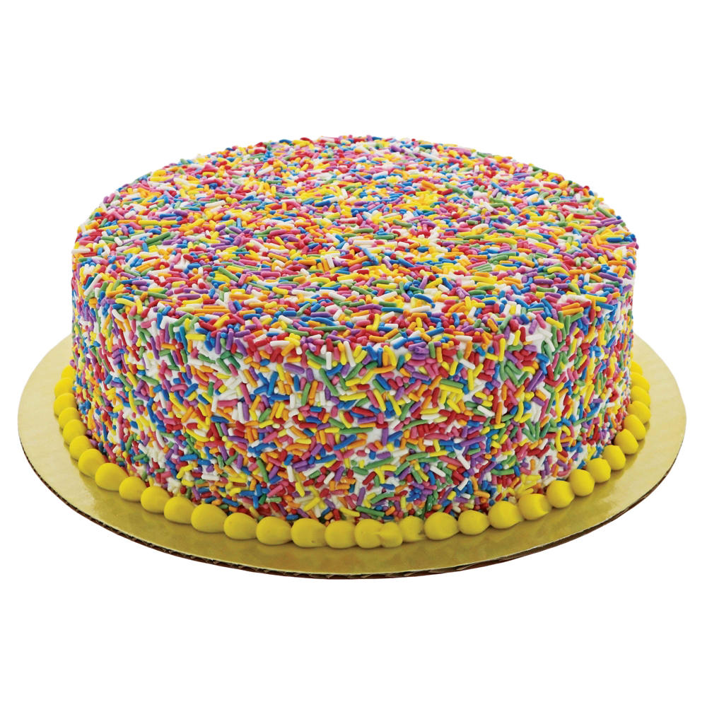 H-E-B Bakery Sprinkle Cake, 10"