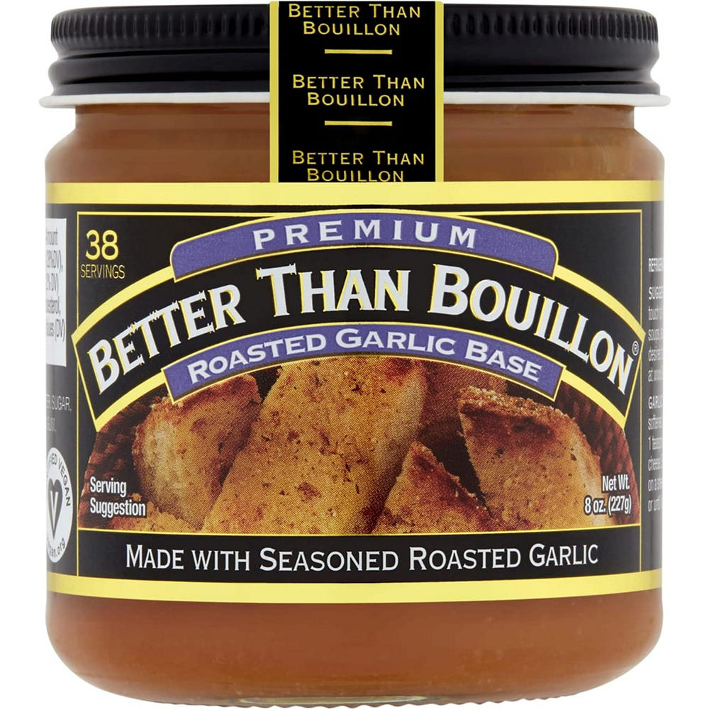 Better Than Bouillon Premium Roasted Garlic Base, 8 oz