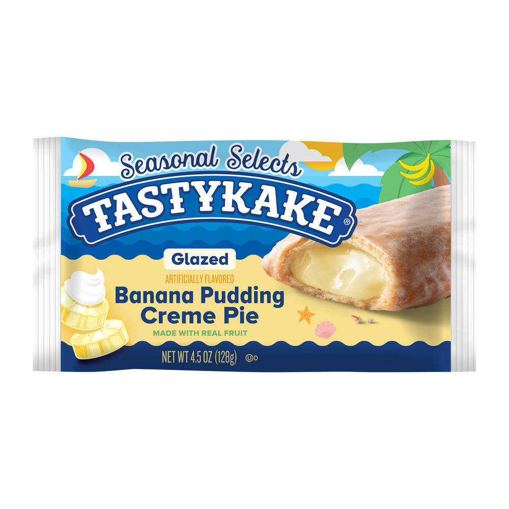 Tastykake Banana Pudding Creme Pie, 4.5 oz