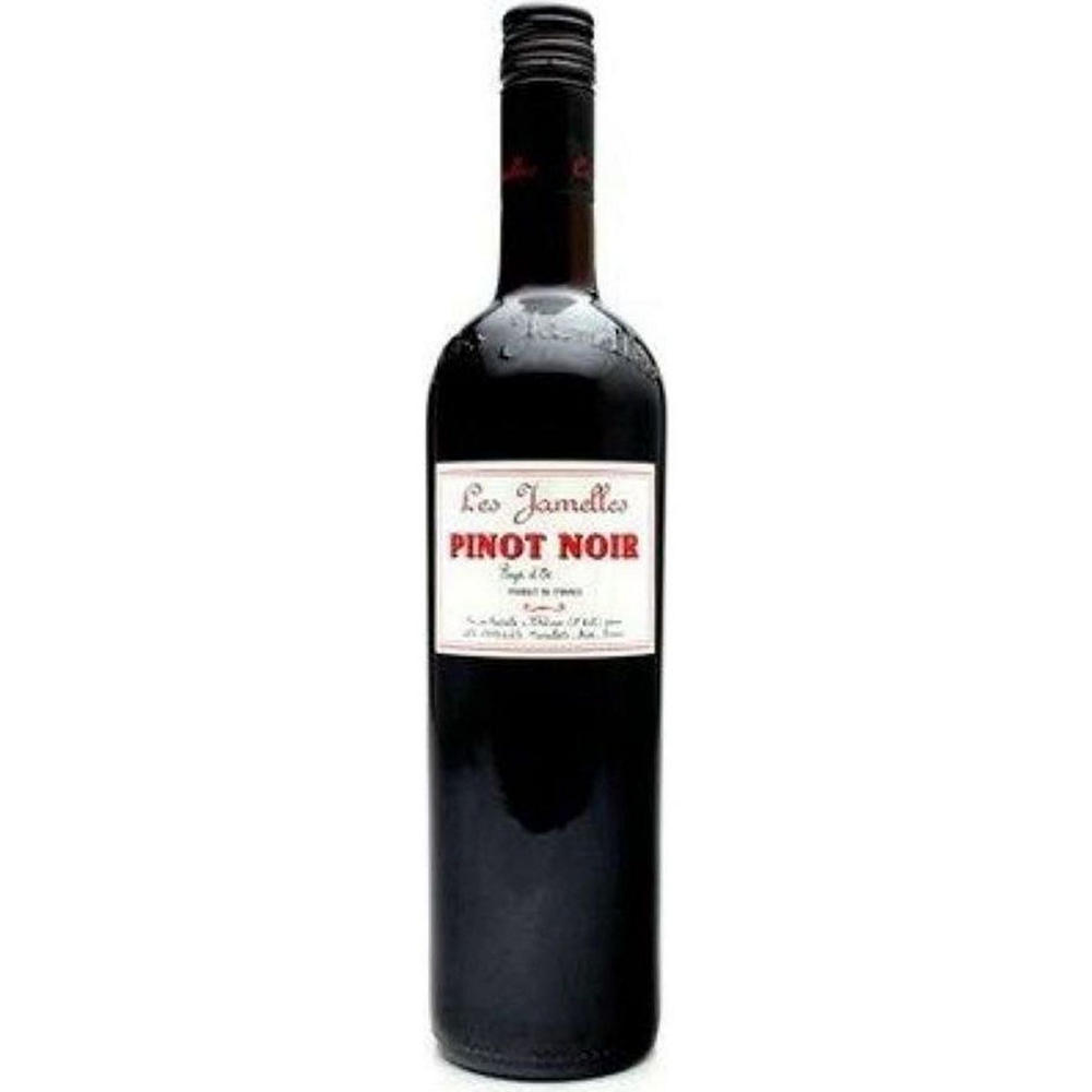 Les Jamelles Pinot Noir France Red Wine, 750 mL