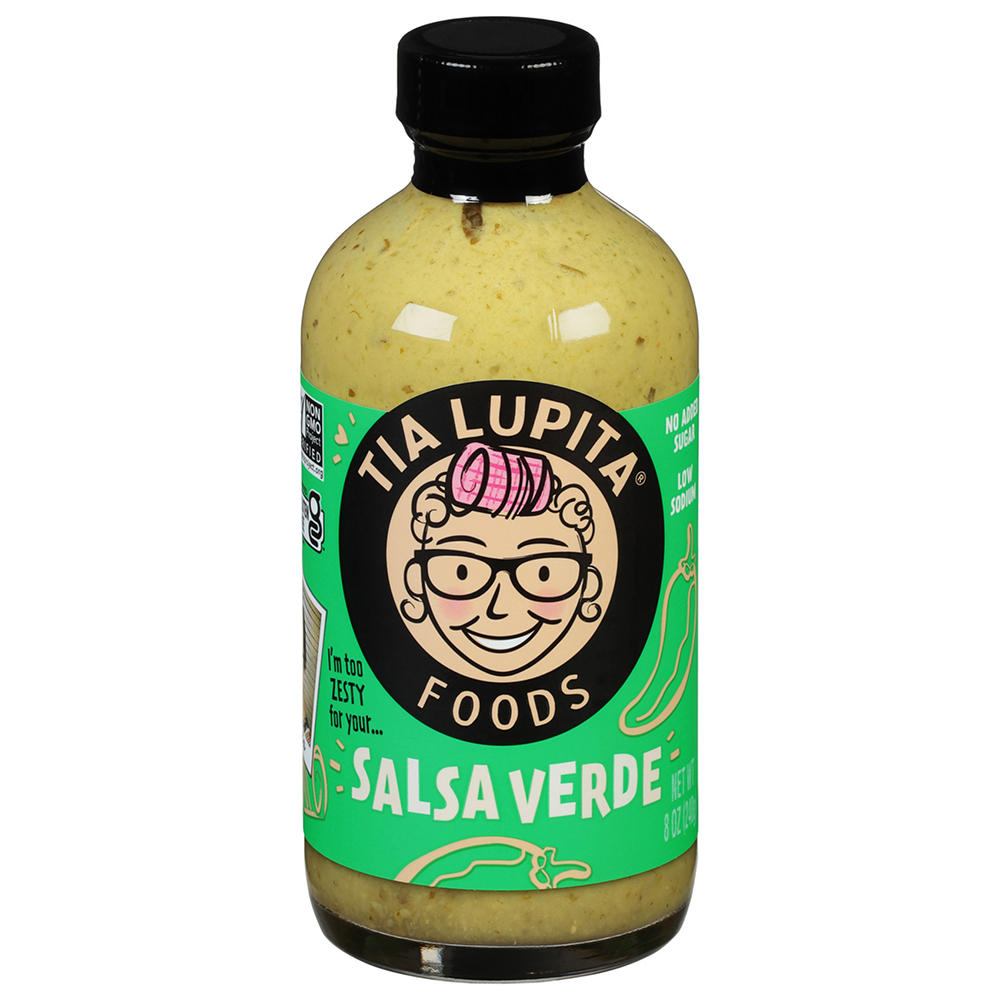 Tia Lupita Salsa Verde Hot Sauce, 8 oz