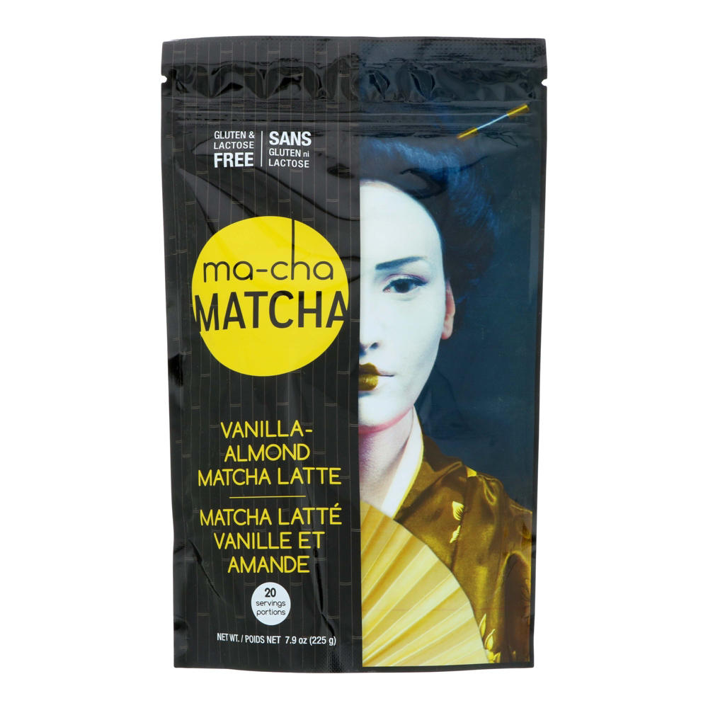 Ma-Cha Vanilla-Almond Matcha Latte, 7.9 oz