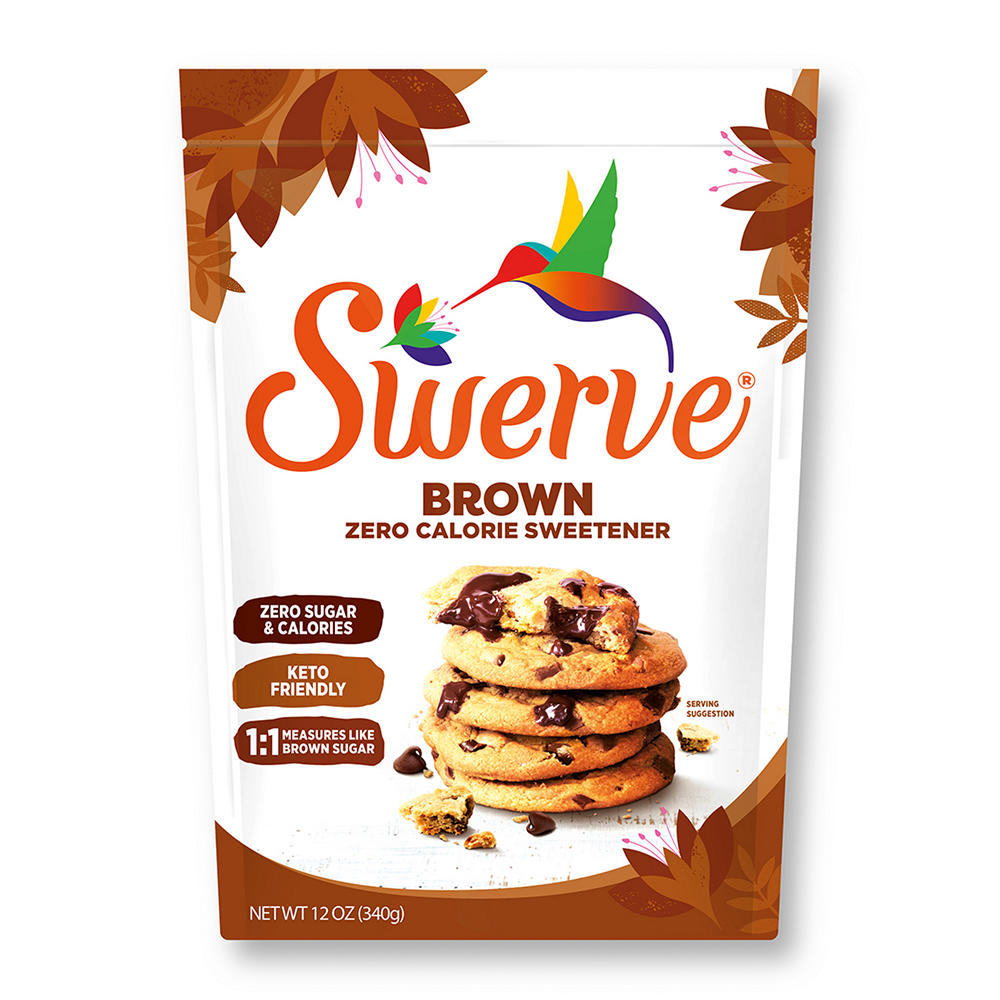 Swerve Keto-Friendly Brown Zero Calorie Sweetener, 12 oz
