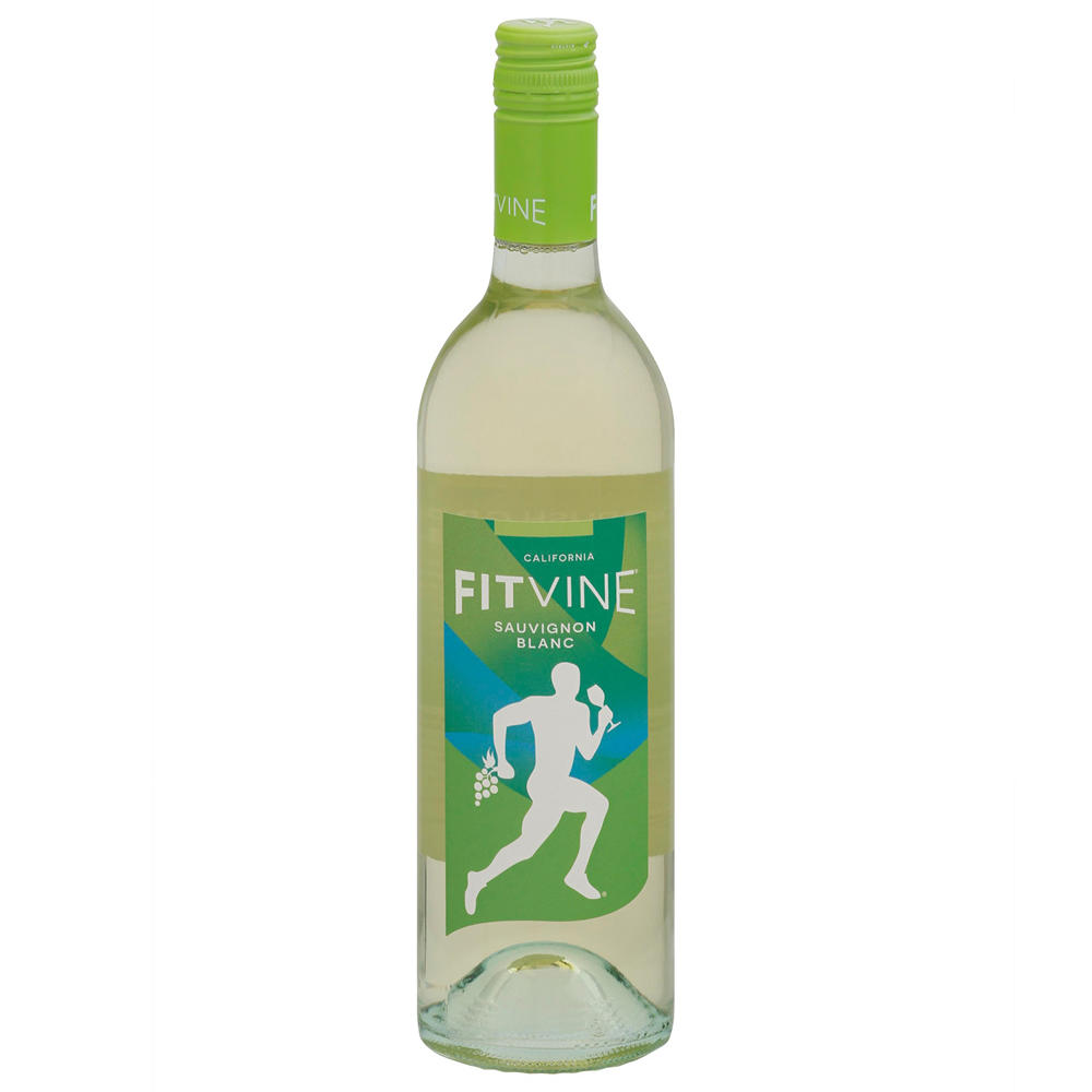 Fit Vine Sauvignon Blanc California White Wine, 750 mL