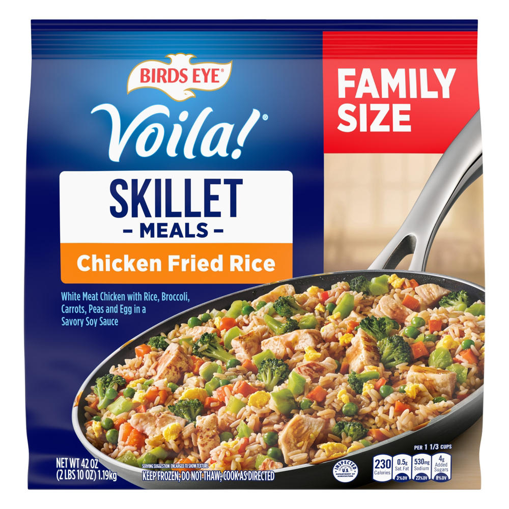 Birds Eye Voila! Chicken Fried Rice Skillet Meals - Family Size, 42 oz