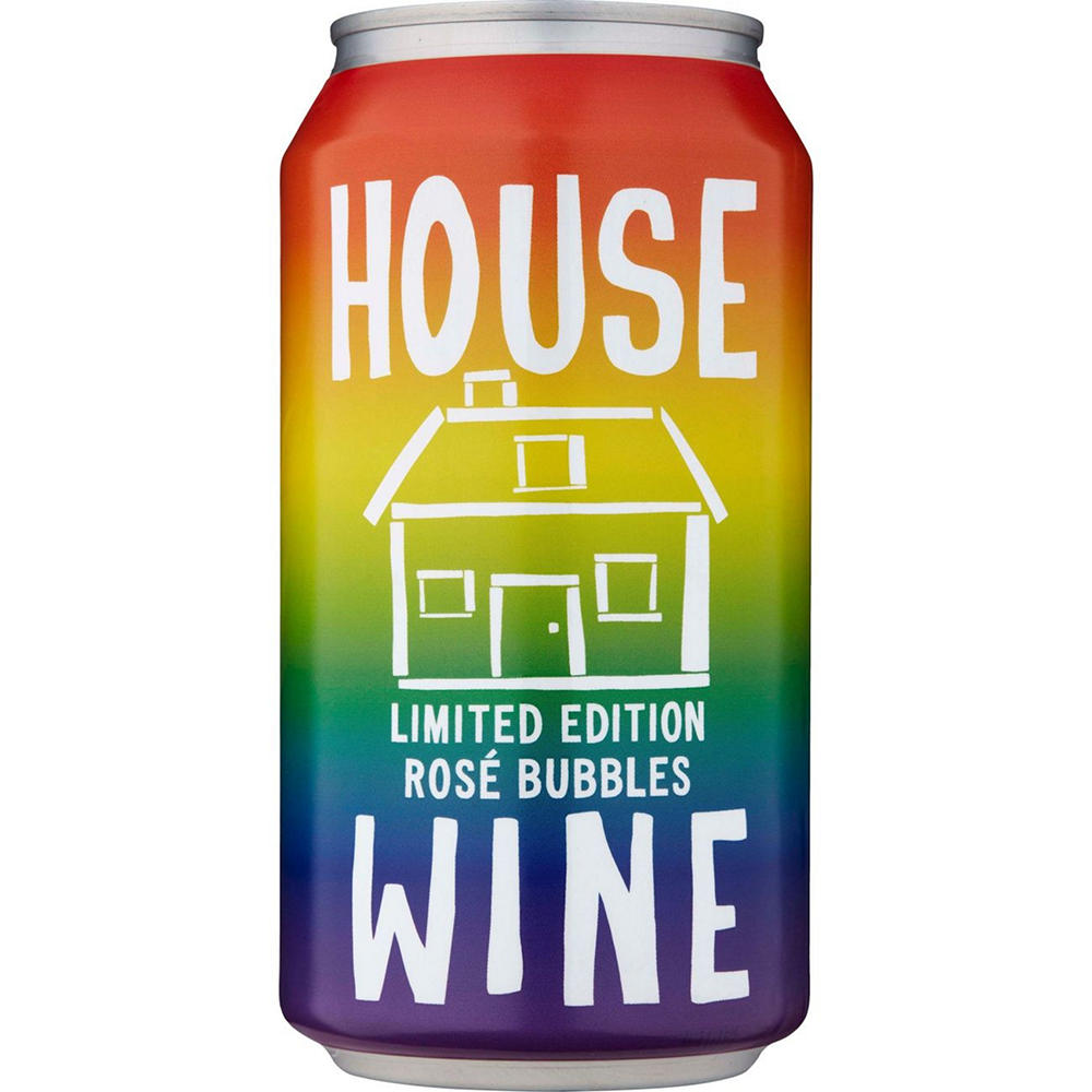 House Wine Rosé Bubbles Can, 375 ml
