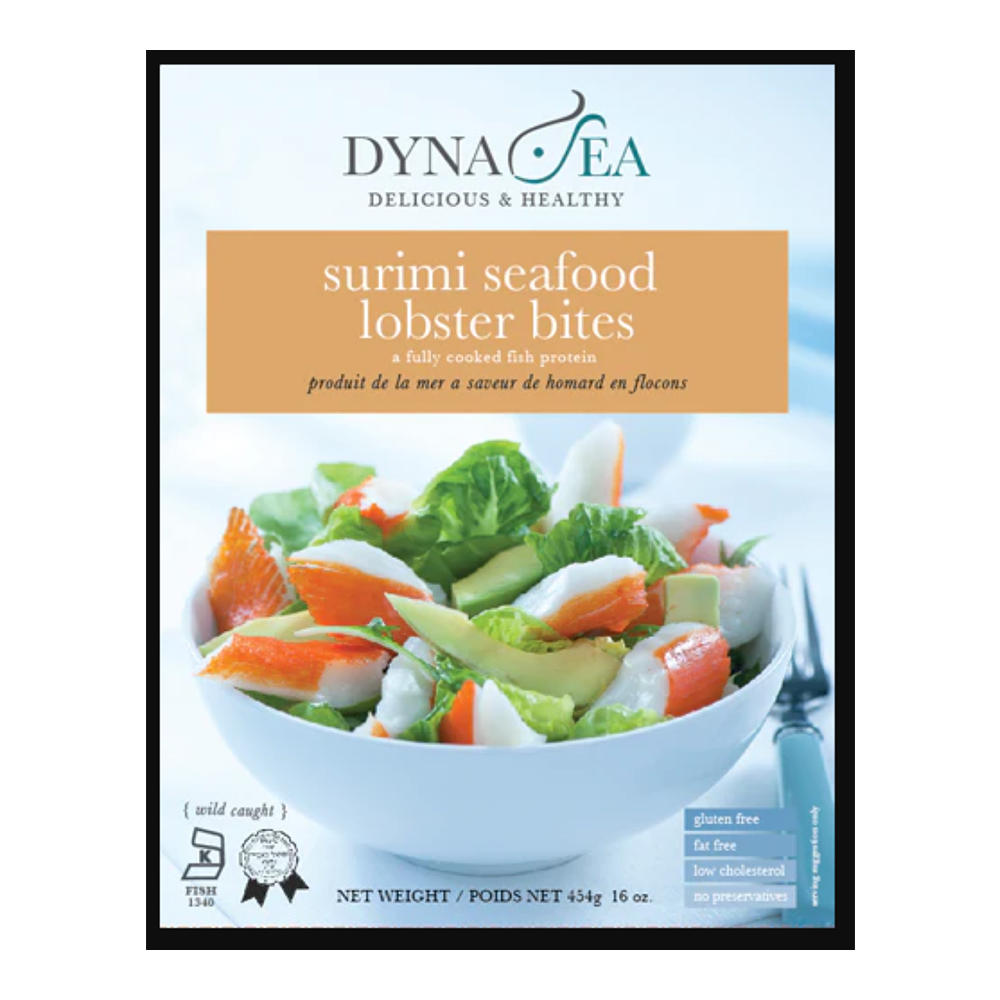 Dyna Sea Kosher Surimi Seafood Lobster Bites, 16 oz