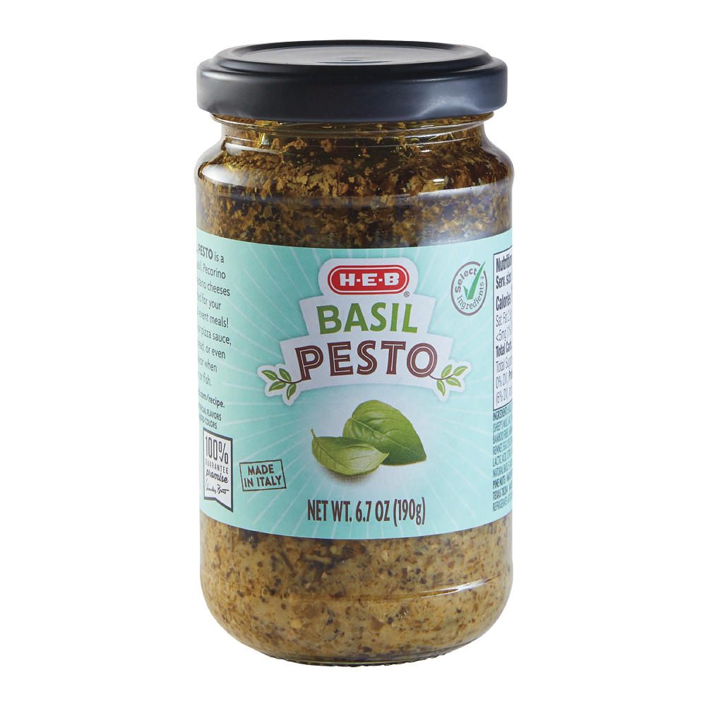 H-E-B Basil Pesto, 6.7 oz