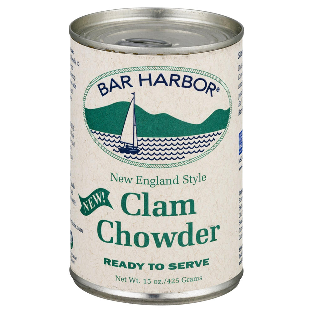 Bar Harbor New England Style Clam Chowder Ready To Serve, 15 oz