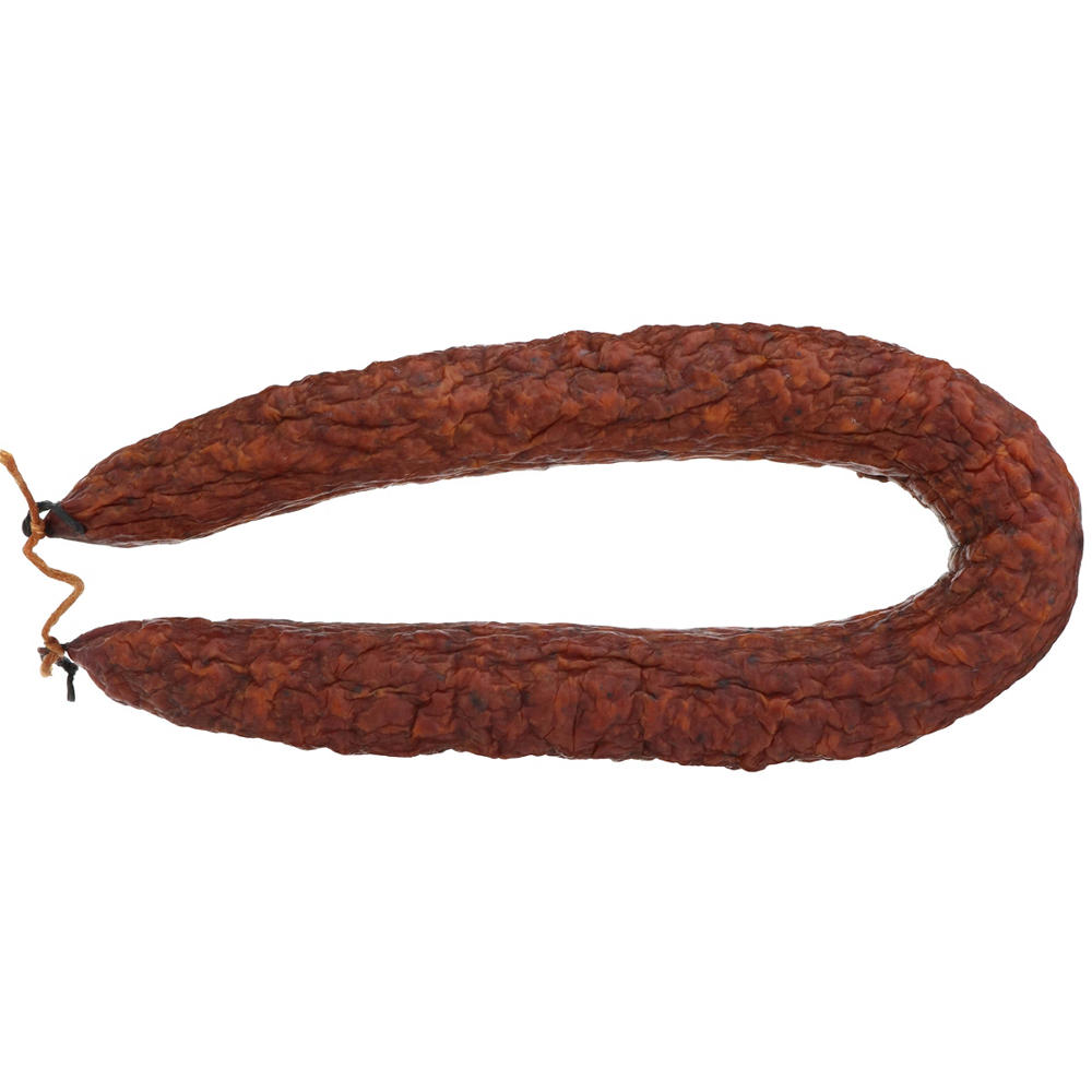 Prasek's Smoked Semi-Dry Pork & Beef Sausage Ring, Avg. 0.7 lb
