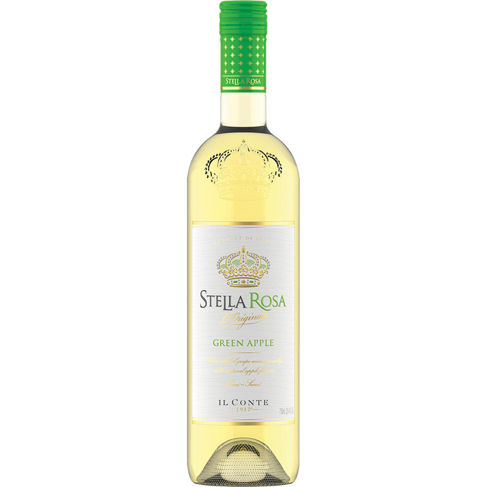 Stella Rosa Green Apple Italy Semi Sweet Wine, 750 mL