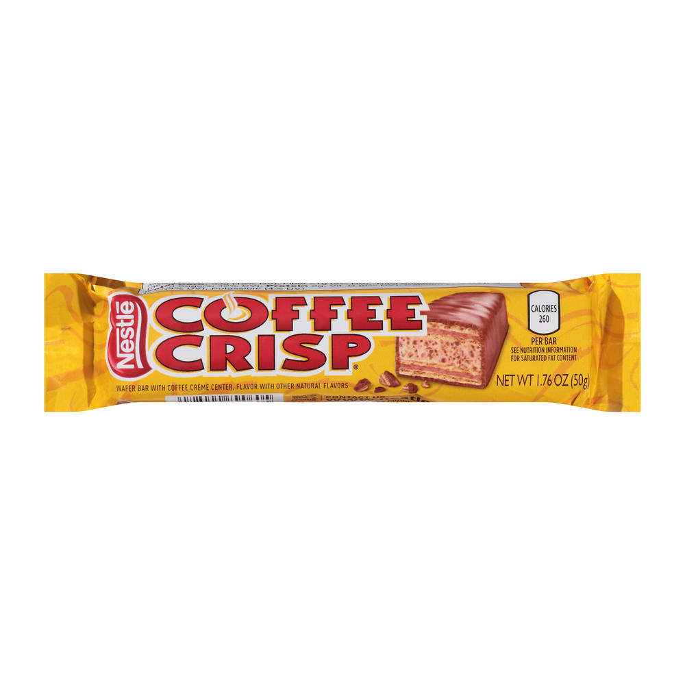 Nestle Coffee Crisp Candy Bar, 1.76 oz