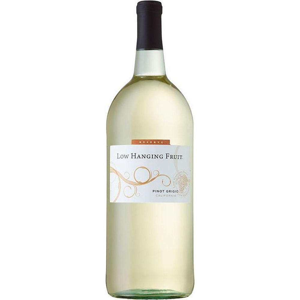 Low Hanging Fruit Pinot Grigio White Wine, 1.5 L
