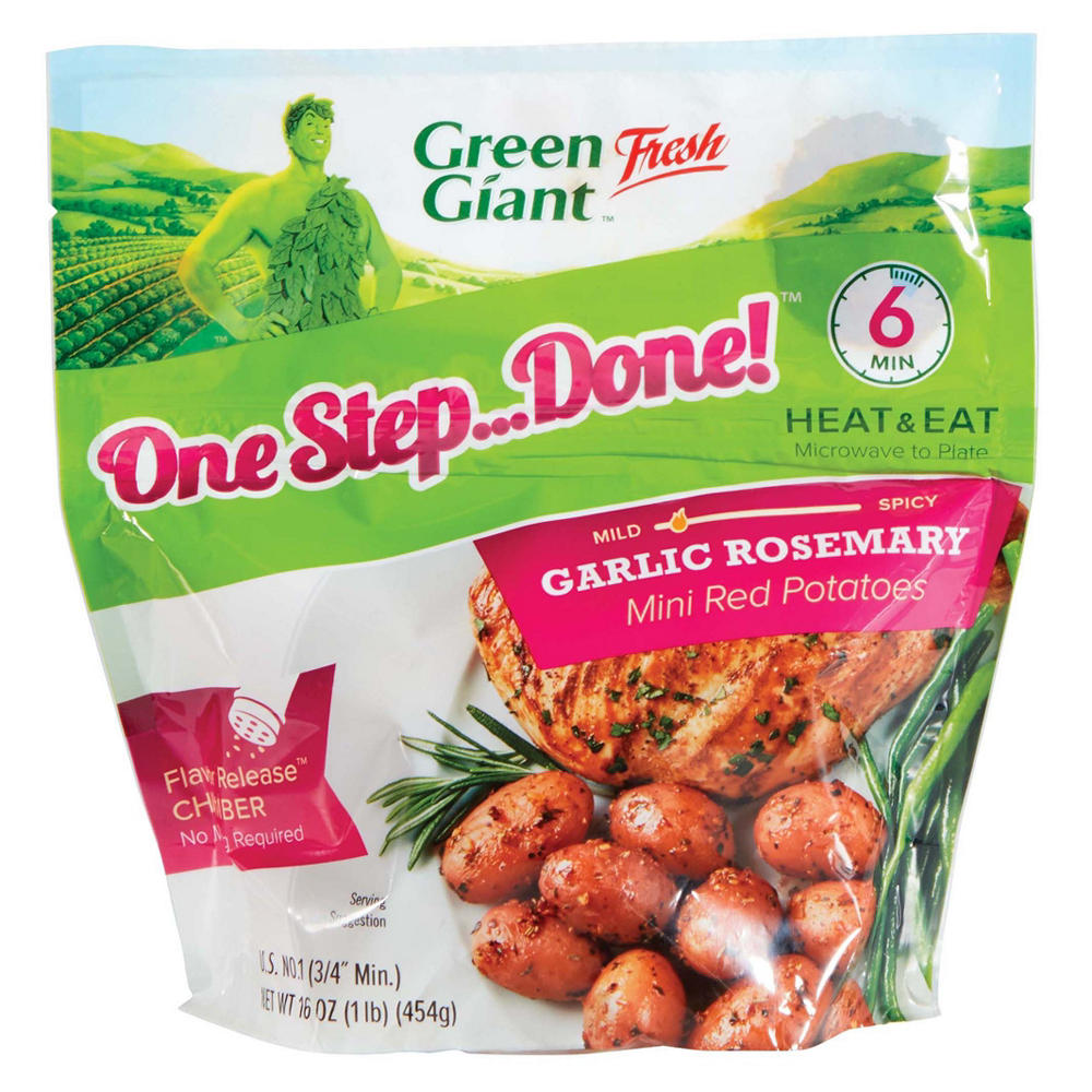 Green Giant One Step Done Garlic Rosemary Mini Red Potatoes, 16 oz