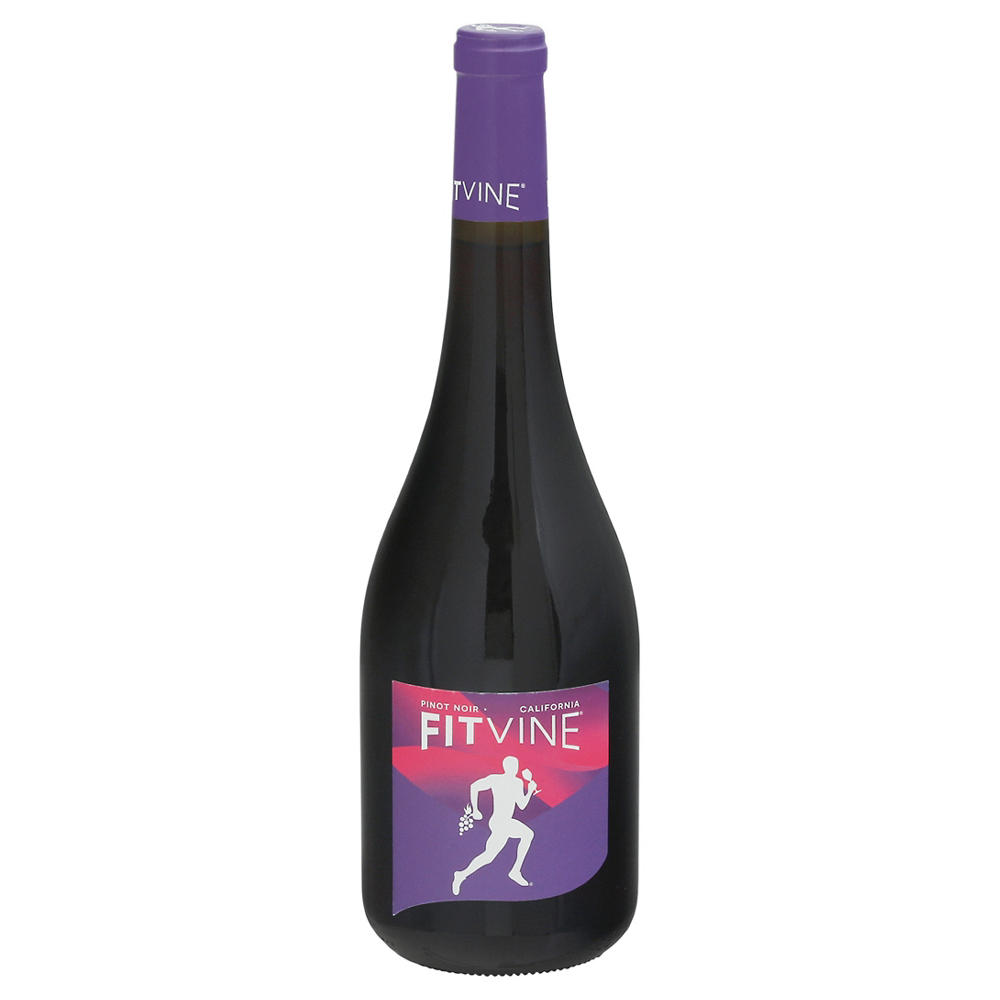 Fit Vine Pinot Noir California Red Wine, 750 mL