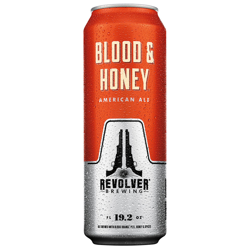 Revolver Blood & Honey American Ale Craft Beer, 19.2 oz