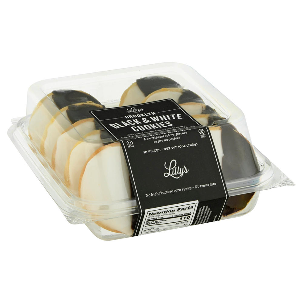 Lilly's Brooklyn Black & White Cookies, 10 ct