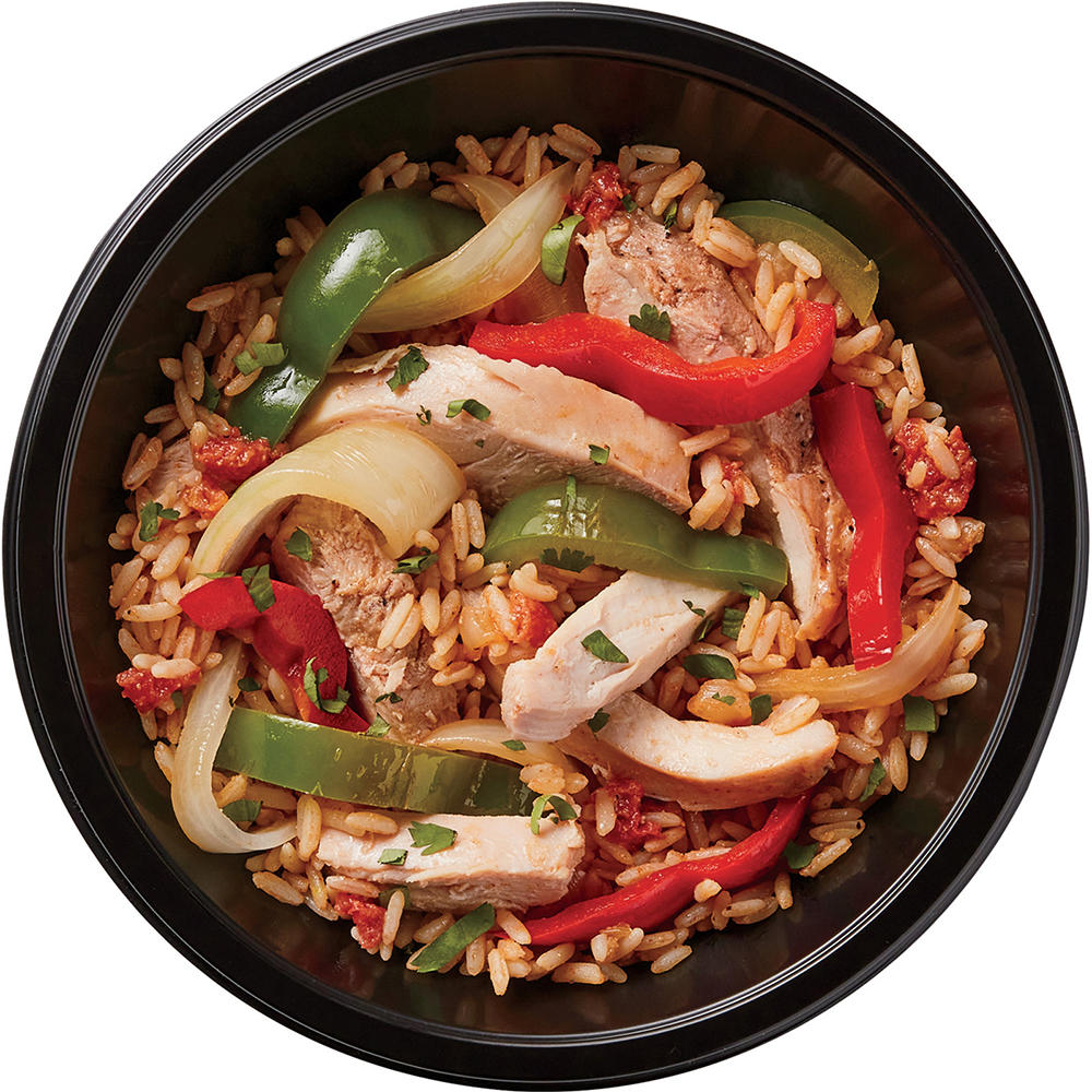 Meal Simple by H-E-B Fajita Chicken Bowl, 12 oz