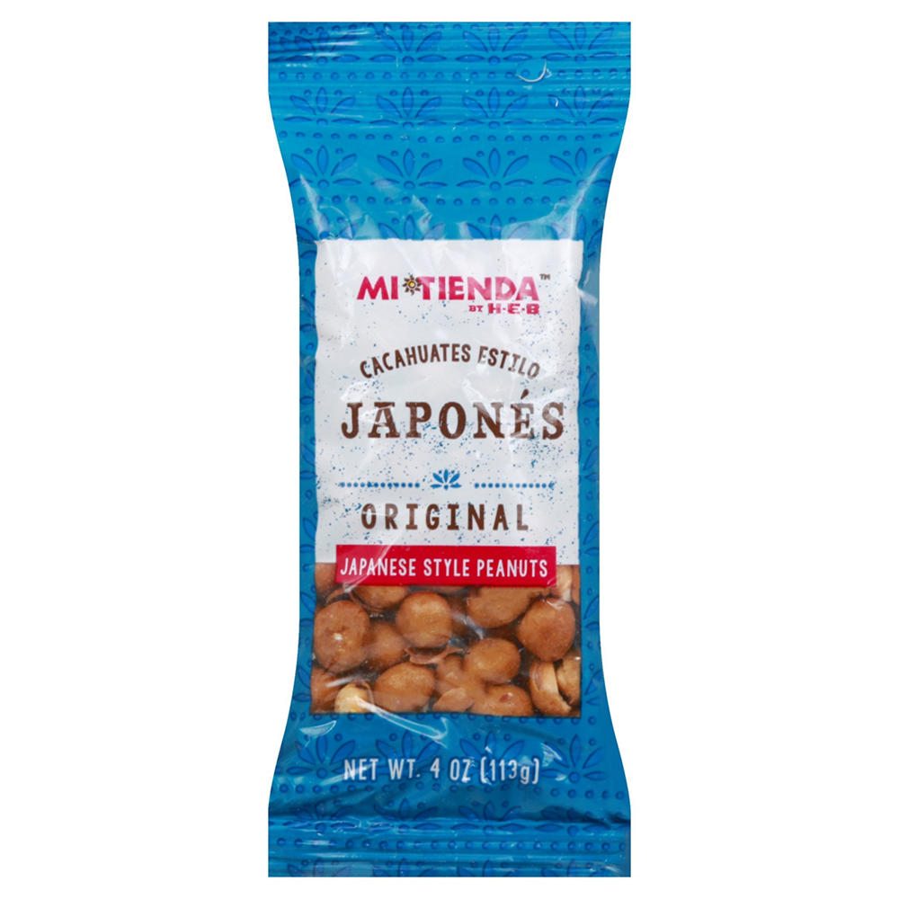 H-E-B Mi Tienda Japanese Style Peanuts - Original, 4 oz