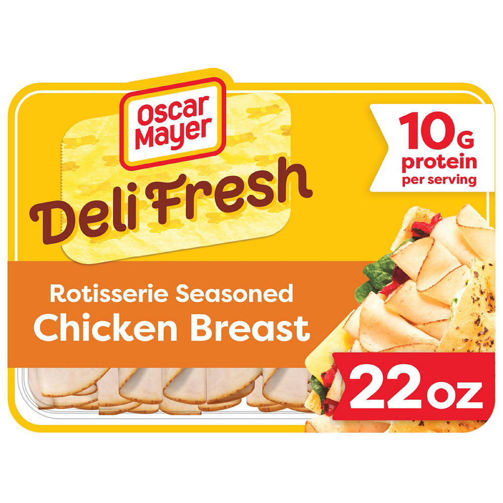 Oscar Mayer Deli Fresh Rotisserie Seasoned Chicken Breast, 22 oz