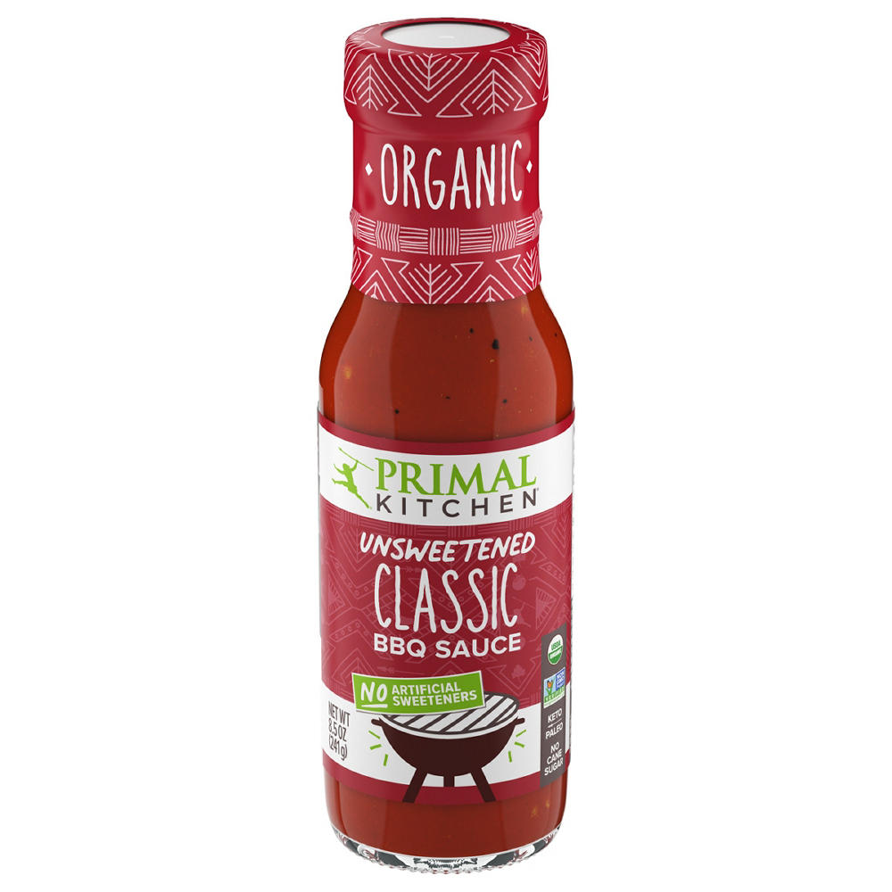 Primal Kitchen Unsweetened Classic BBQ Sauce, 8.5 oz