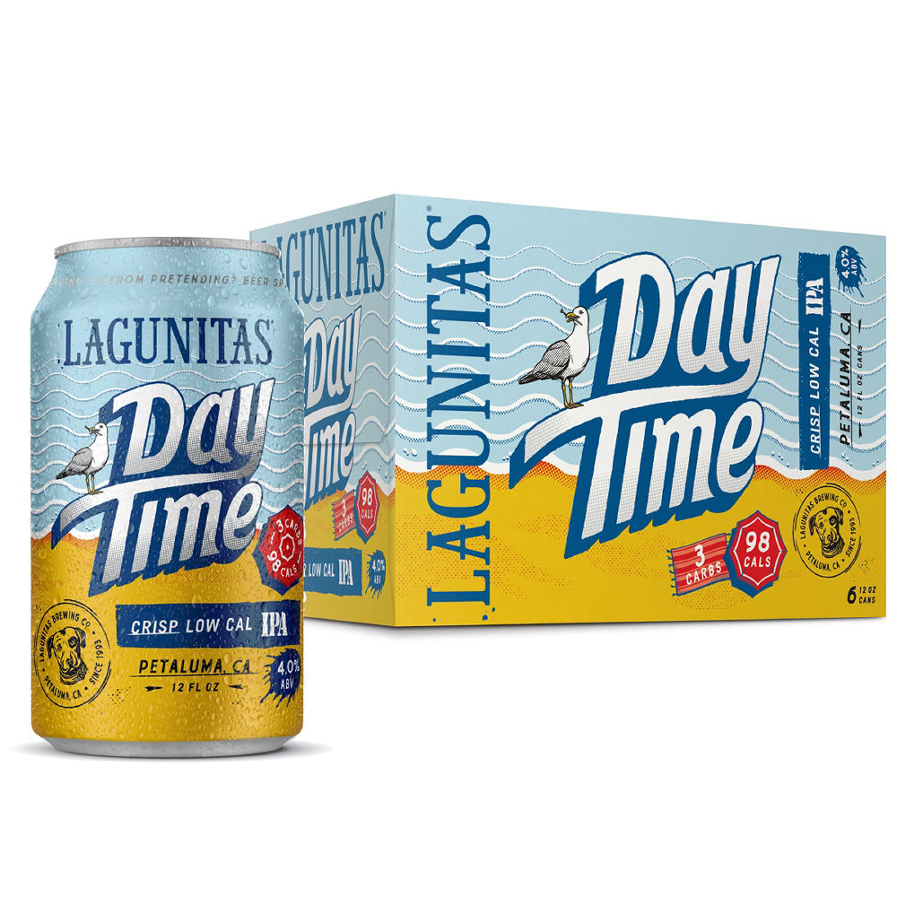 Lagunitas Brewing Co. DayTime Craft Beer 6 pk Cans, 12 oz